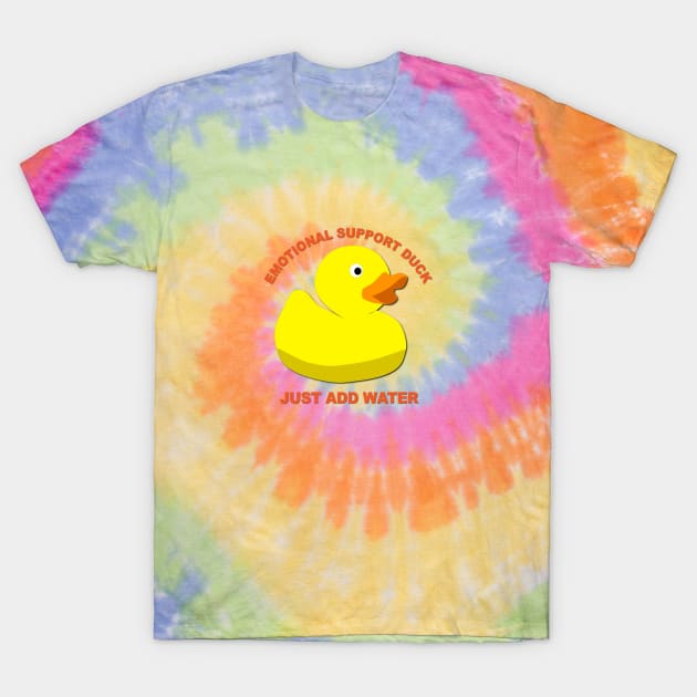 Emotional Support Duck T-Shirt by Verl